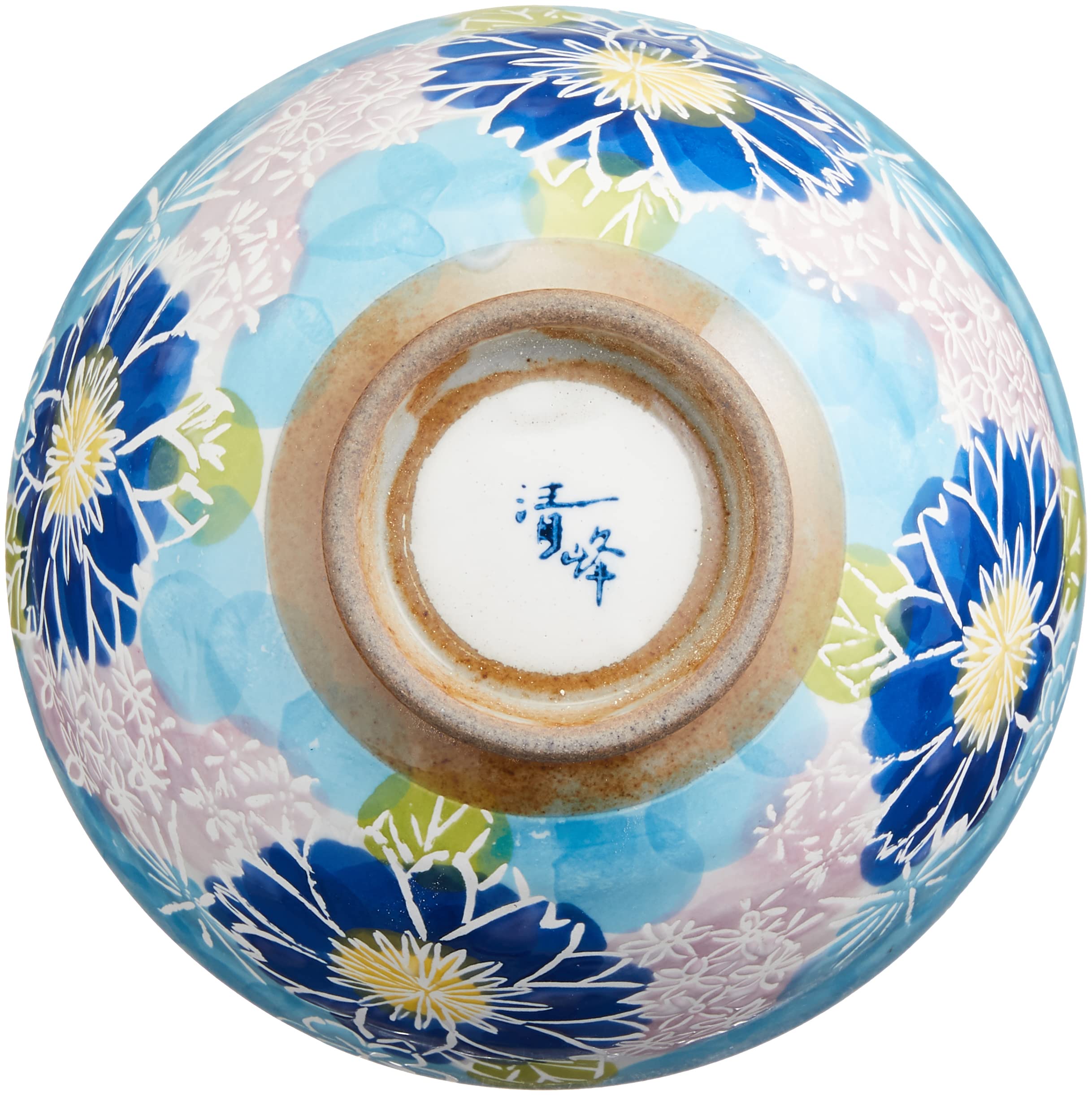 Amazon｜奥川陶器 波佐見焼 お茶碗 ご飯茶碗 飯碗 大 花更紗 青 ブルー